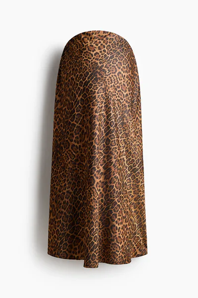 H&M MAMA Satin Slip Skirt