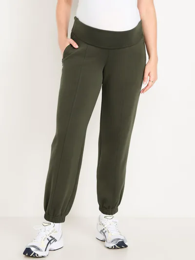 Old Navy Maternity Dynamic Fleece Rollover Waist Joggers