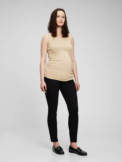 Gap Maternity Inset Panel Skinny Jeans