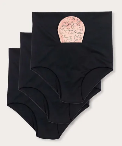 Milk & Baby FourthWear Postpartum Recovery Underwear set of 3 + Between Legs Perineal Ice Heat Pack Saver Set