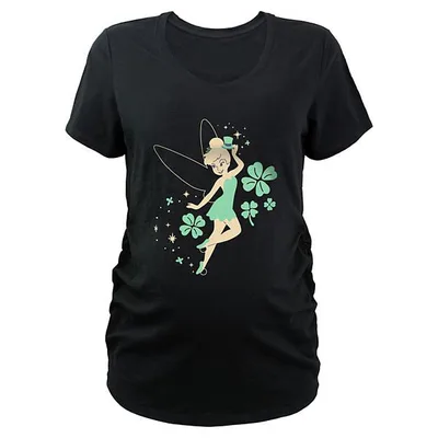 Kohl's Disney's Tinker Bell Lucky Fairy Maternity Graphic Tee