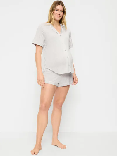Old Navy Maternity Classic Pajama Short Set