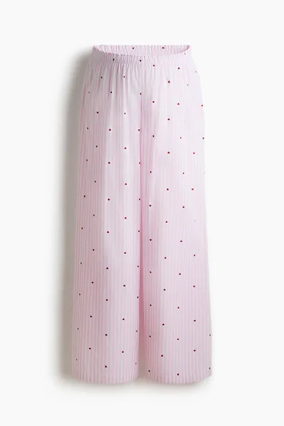 H&M MAMA Cotton Pajama Pants