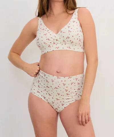 Bump City HATCH: The Dream Feed™ Nursing & Sleep Bra (Watercolor Rosette)