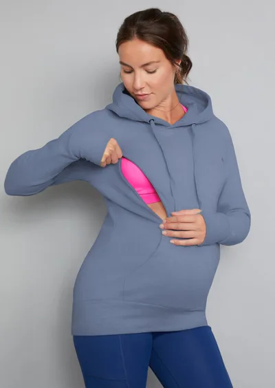 For The Creators Breastfeeding & Maternity Hoodie - Dusk