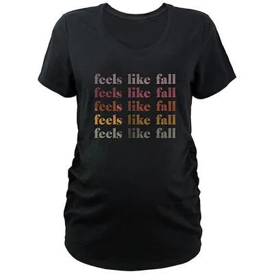 Kohl's Maternity Feels Like Fall Graphic Tee
