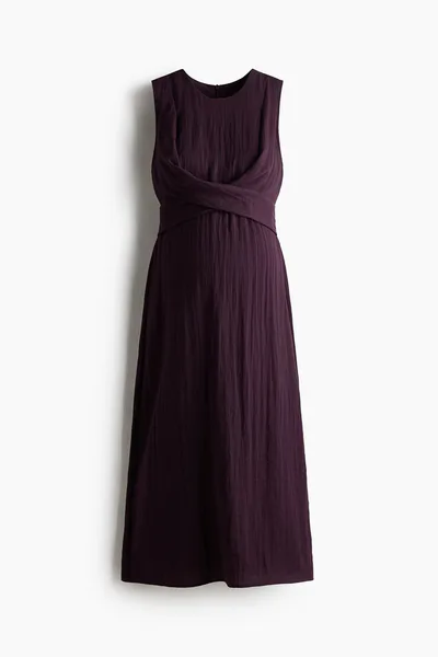 H&M MAMA Nursing Dress with Ties at Back
