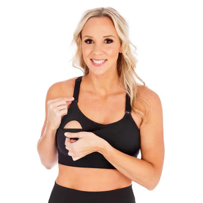 Milk & Baby Strappy Back 2.0 Nursing Sports Bra