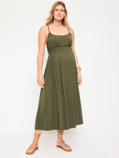 Old Navy Maternity Smocked Fit & Flare Dress
