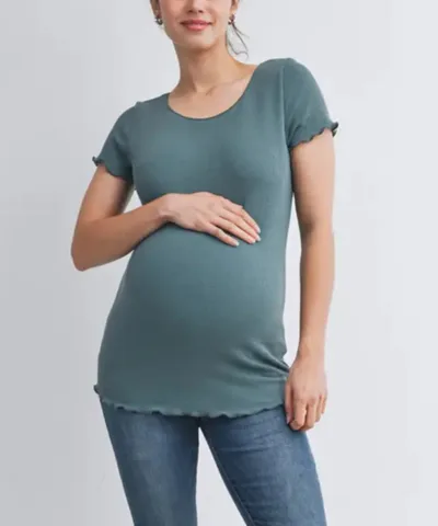 Bump City The Valentina Shirt (Jade)