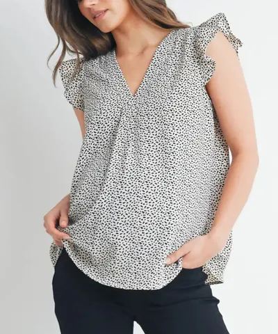 Bump City The Margot V-Neck Blouse