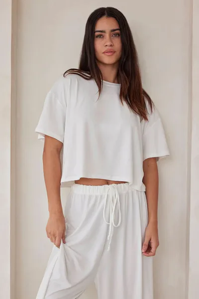BUMPSUIT The Cloud Crop Tee