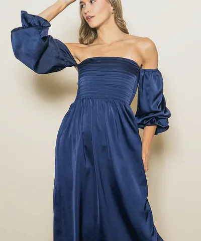 Bump City The Theodora Silk Dress