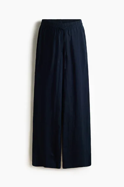 H&M MAMA Before & After Linen-blend Pants