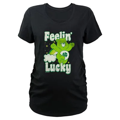 Kohl's Maternity Care Bears Good Luck Bear Rainbow Feelin' Lucky Graphic Tee
