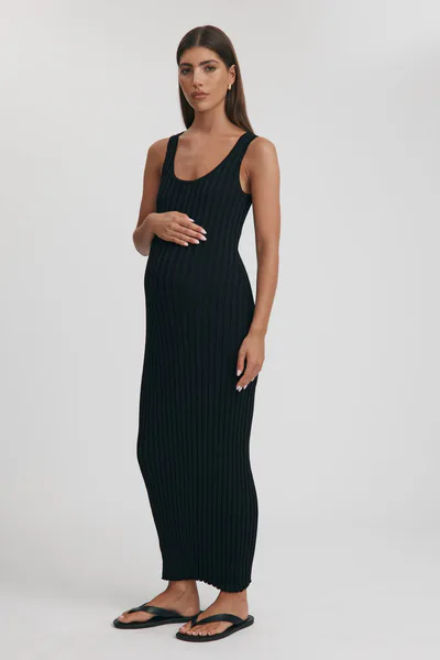 Legoe Heritage Scoop Neck Luxe Dress