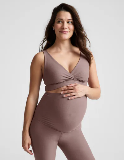 Beyond Yoga Spacedye Easiest Ever Long Nursing Bra