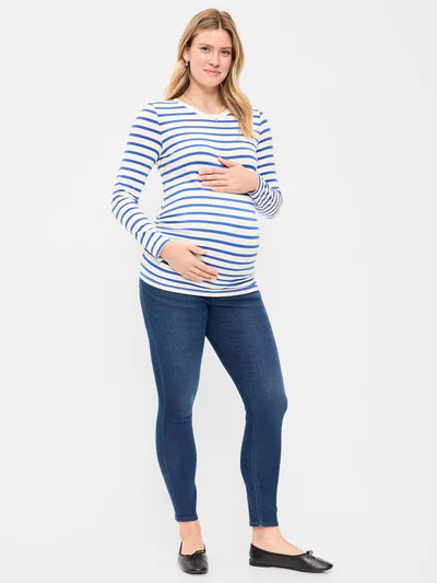 Old Navy Maternity Full-Panel Wow Skinny Jeans