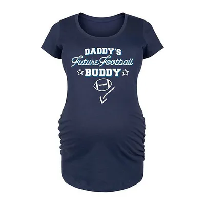 Kohl's Maternity Daddys Future Football Buddy Graphic Tee