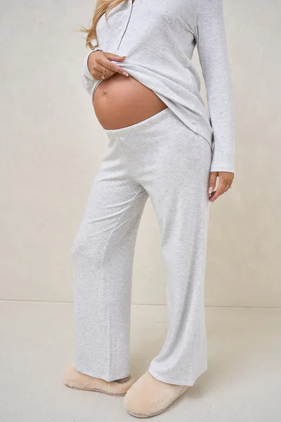 Bae the Label Dreamstate Sleep Pant - Grey/Ivory