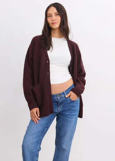 HATCH The Cashmere Marlow Cardigan