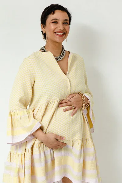For The Creators Julia Dress Lavender Fog/Lemonade