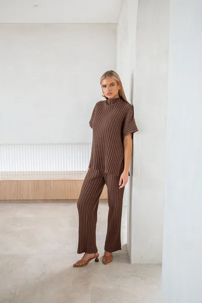 SABO Celine Pants - Chocolate