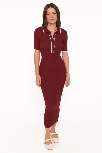 Petal & Pup Conner Short Sleeve Knit Dress