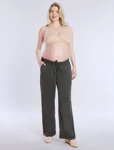 Motherhood Maternity Utility Cargo Pant