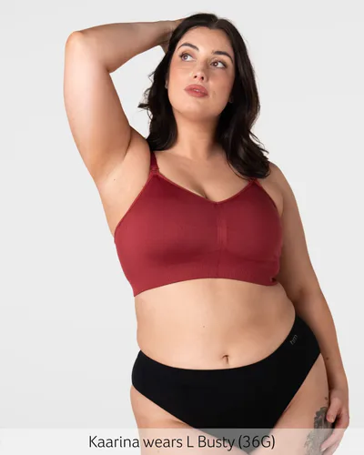 Hotmilk Lingerie My Necessity 2.0 FlexFit Nursing Bra - Cherry Busty