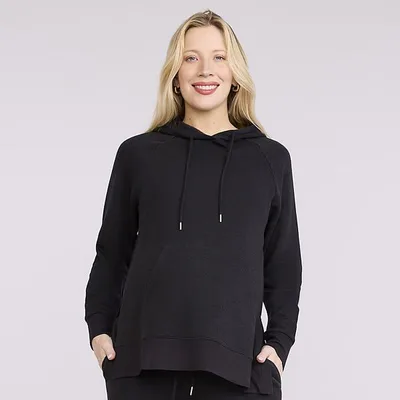 Kohl's Maternity Motherhood® Tunic Hoodie with Side Slits
