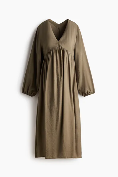 H&M MAMA Viscose-Blend Nursing Dress