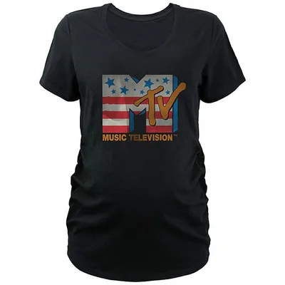 Kohl's Maternity MTV Americana Logo Graphic Tee