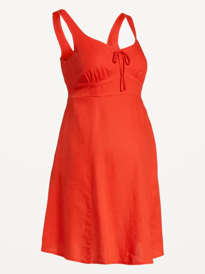 Old Navy Maternity Fit & Flare Cami Mini Dress