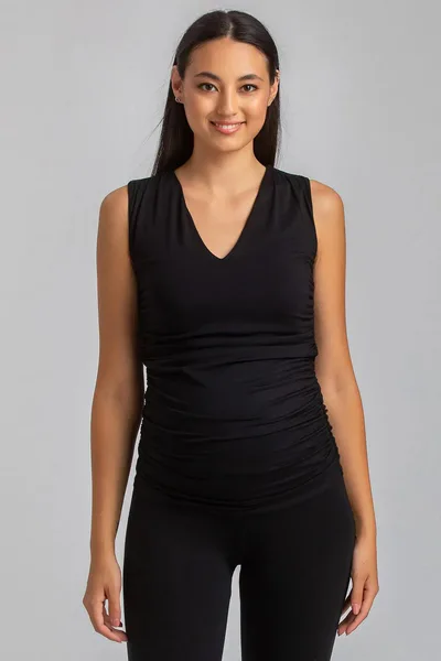 For The Creators The Dolce Black Maternity Top