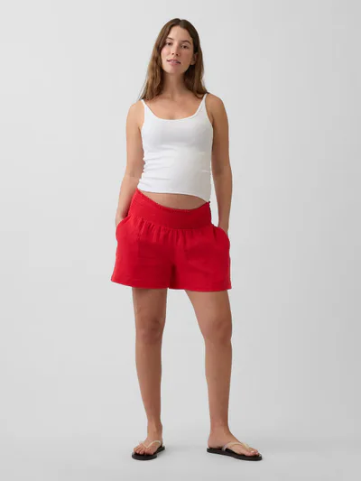 Gap Maternity Under Belly Easy Shorts