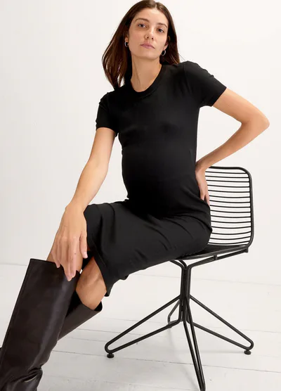 HATCH The Softsculpt Knit Eliza Dress