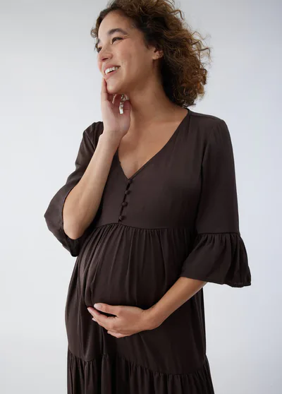 Ingrid & Isabel Flutter Maternity Dress