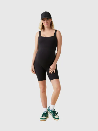 Gap Ingrid and Isabel The Short Maternity Active Unitard Jumpsuit
