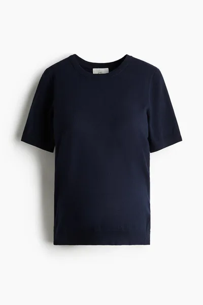 H&M MAMA Fine-Knit Top