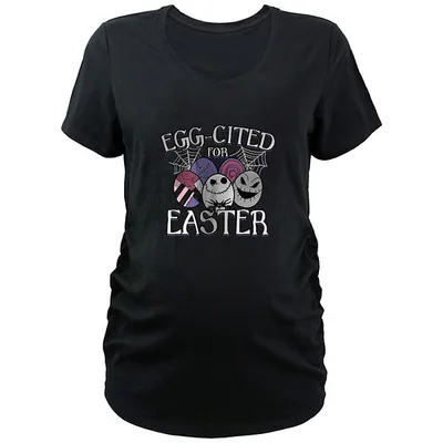 Kohl's Disney's The Nightmare Before Christmas Egg-cited For Easter Maternity V-Neck Graphic Tee