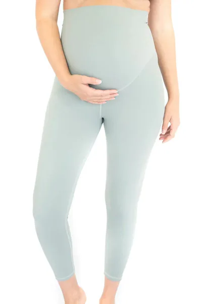 Emamaco 7/8 Maternity Leggings - Spearmint- FINAL SALE ONLY FINAL SALE