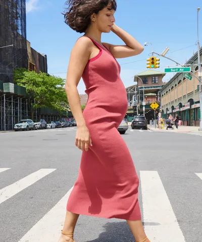 Bump City HATCH: The Kristen Dress (Rose)