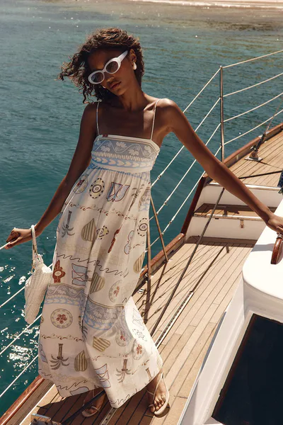 SABO Jameela Dress - La Palma