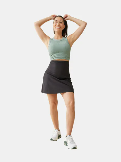 Gap Ingrid and Isabel The New Mama Black Postpartum Support Skort
