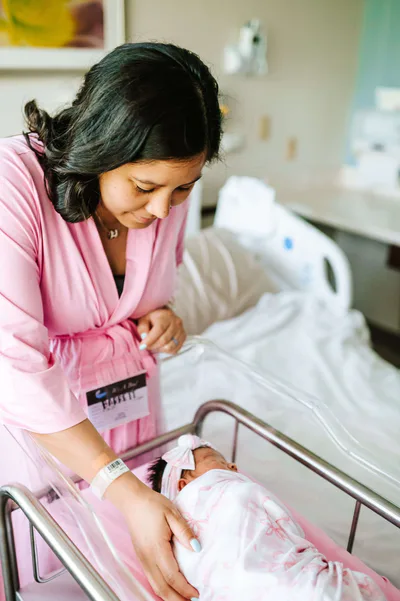 Milk & Baby Mommy Robe - Solid Pink