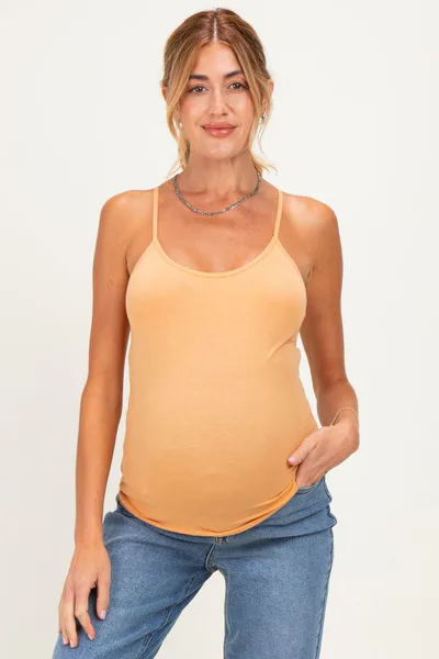 PinkBlush Toffee Basic Adjustable Strap Maternity Cami