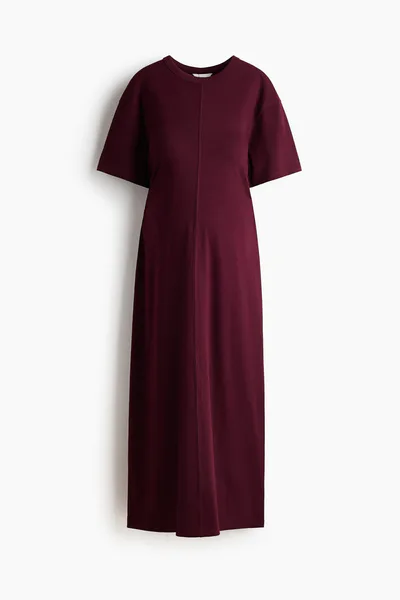 H&M MAMA Cotton T-Shirt Dress