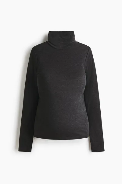 H&M MAMA Turtleneck Top