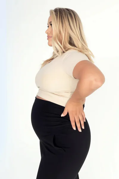 Aura Maternity Aura Maternity Wide-Leg Pants